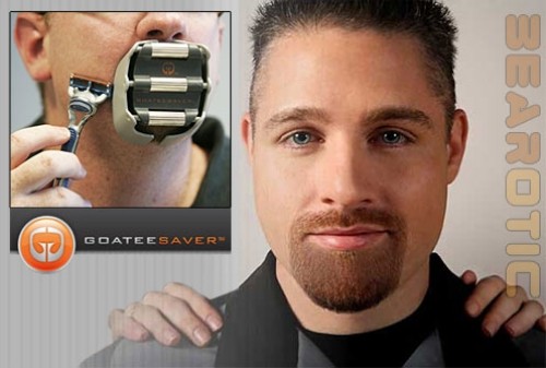 Chỉ cần ngậm chiếc Goatee Saver này, cánh mày râu thoải mái cạo mà không lo hỏng bộ ria đẹp.