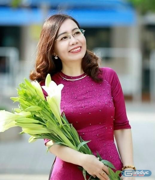 Cô Vũ Thị Việt Hoa - Hiệu trưởng trường Tiểu học Quang Trung (Thành phố Vũng Tàu). Ảnh: Nhà trường cung cấp