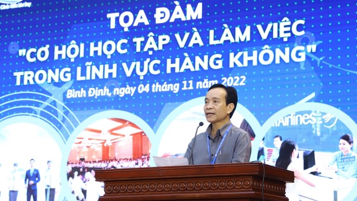 Tiến sĩ Đinh Anh Tuấn – Phó hiệu trưởng Trường Đại học Quy Nhơn. Ảnh: fanpage Trường Đại học Quy Nhơn