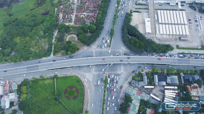 Khi nút giao tại Cổ Linh - cầu Vĩnh Tuy được triển khai thì đây sẽ là hầm chui thứ 6 của Thủ đô. Ảnh: Trung Dũng