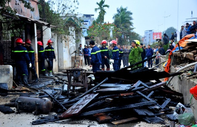 Thiệt hại ban đầu dự tính lên tới vài trăm triệu đồng.