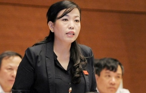 Bà Nguyễn Thanh Hải, Trưởng ban Dân nguyện của Quốc hội (ảnh nguồn quochoi.vn).