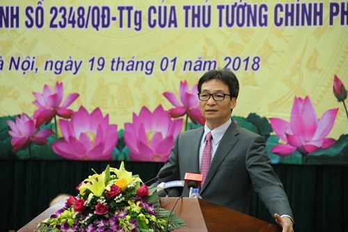 Phó Thủ tướng Vũ Đức Đam (ảnh nguồn vtv.vn).