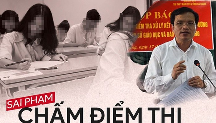 Gian lận điểm thi tại kỳ thi trung học phổ thông quốc gia năm 2018 rất nghiêm trọng (ảnh minh họa - nguồn báo Tổ quốc).