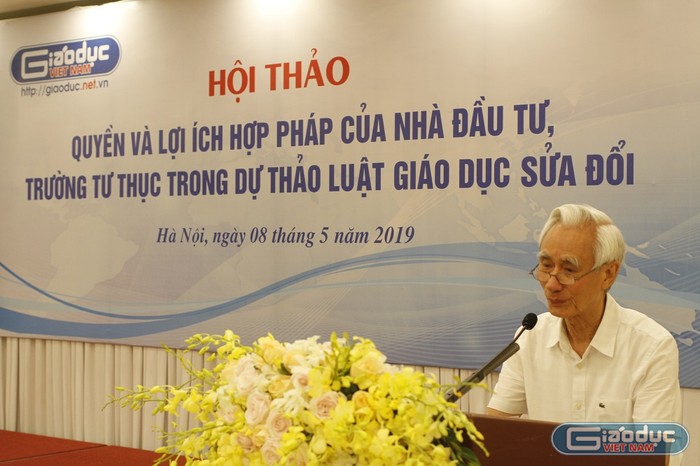 Theo thầy giáo Nguyễn Phú Cường, quy định hội đồng trường như trong dự thảo Luật Giáo dục là cồng kềnh và làm giảm sức năng động, sắc bén và quyết liệt của đơn vị chỉ đạo (ảnh Trinh Phúc).