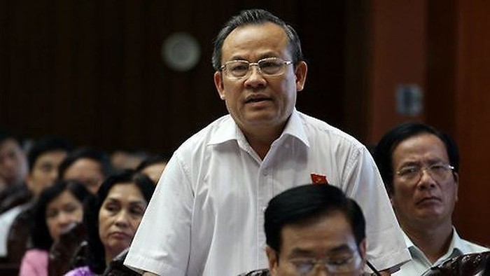 Nguyên Đại biểu Quốc hội Lê Văn Cuông (ảnh nguồn báo Người Lao động).