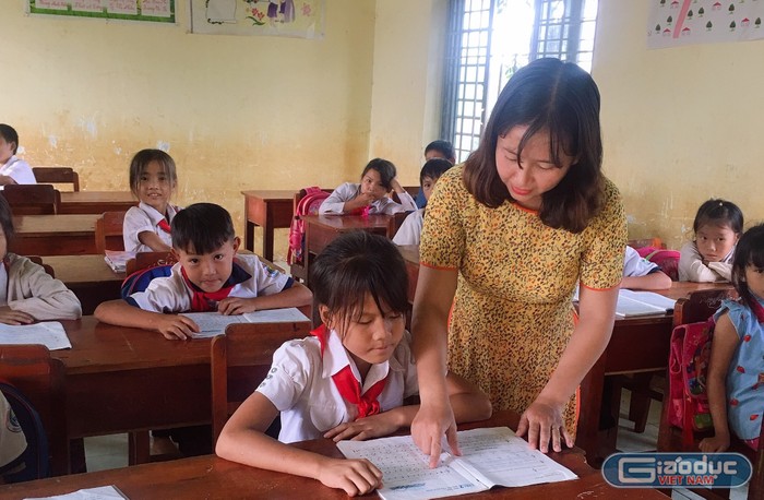 Cô Hương luôn mong muốn học sinh của mình được ấm màu đông này (ảnh do nhân vật cung cấp).