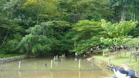 Cách Cẩm Lương(Thanh Hóa) chừng 8km, là suối cá thần thứ hai được phát hiện tại Cẩm Liên. Nó được nhân dân trong vùng gọi là suối Mó Đóng.