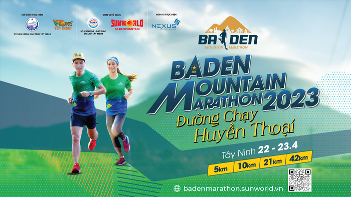 Giải chạy BaDen Mountain Marathon 2023 có chủ đề “Đường chạy huyền thoại”