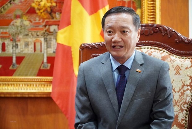 Đại sứ Nguyễn Bá Hùng: Chuyến thăm hữu nghị chính thức Lào lần này của Chủ tịch nước Võ Văn Thưởng có ý nghĩa rất to lớn, là mốc son mới trong quan hệ hai nước.