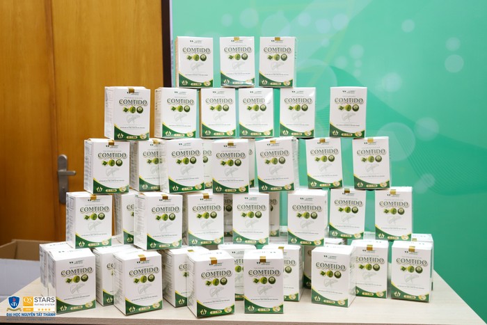 Sản phẩm trà tiêu độc COMTIDO sẽ được cho ra mắt thị trường trong năm 2023.