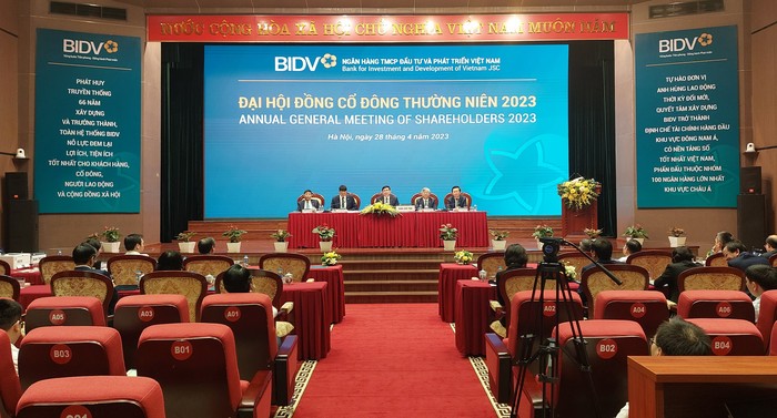 Đại hội đồng cổ đông thường niên BIDV năm 2023 diễn ra thành công tốt đẹp