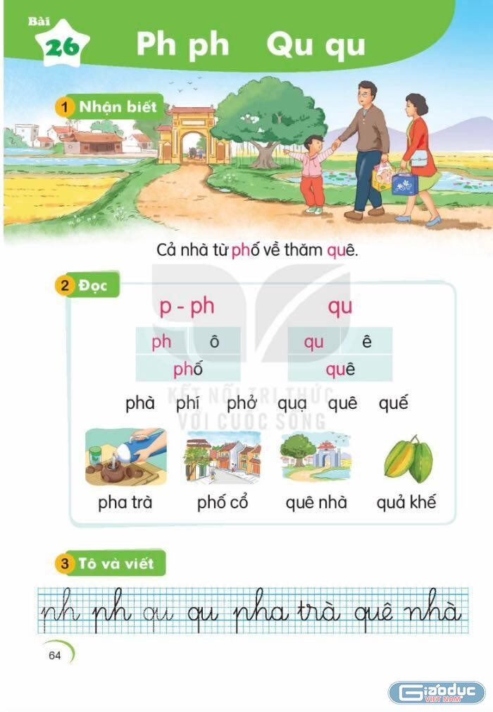 Phó Giáo sư Bùi Mạnh Hùng cho biết, học sinh không học âm P riêng và không có từ ứng dụng riêng cho âm đầu P. (Ảnh: Phan Thế Hoài)