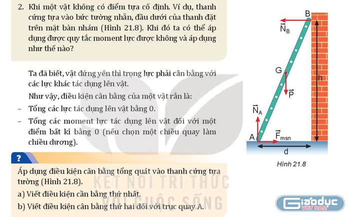 Ảnh 2. Nội dung trong sách giáo viên Vật lí 10. (Ảnh: Mai Văn Túc)