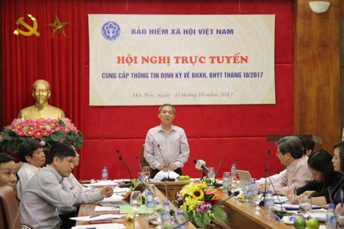 Ông Phạm Lương Sơn - Phó Tổng giám đốc Bảo hiểm xã hội Việt Nam cho biết, lạm dụng, trục lợi bảo hiểm y tế ngày càng tinh vi làm tổn thất quỹ. Ảnh: Vũ Phương