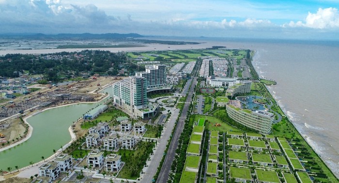 Thanh tra Bộ Xây dựng chỉ rõ, FLC Sầm Sơn, FLC Samson Golf Links có nhiều vi phạm nghiêm trọng. Ảnh: N.D-T.H