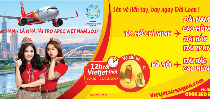Vietjet là hãng hàng không có nhiều đường bay nhất kết nối Việt Nam và Đài Loan, bởi vậy hãng luôn dành lượng lớn vé siêu tiết kiệm để du khách khám phá đất nước Đài Loan xinh đẹp.