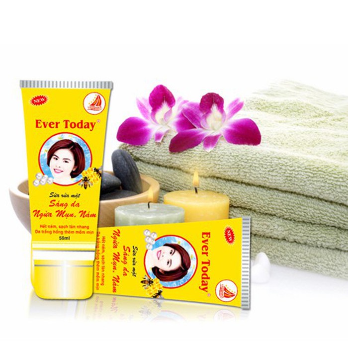 Sữa rửa mặt sáng da ngừa mụn, nám Ever today - 50ml bị thu hồi và đình chỉ lưu hành.