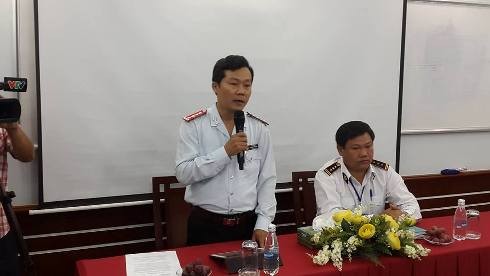 Ông Nguyễn Văn Tiến - Phó Chánh thanh tra Bộ Nông nghiệp và Phát triển Nông thông cung cấp thông tin (Ảnh: P.L)