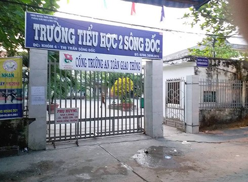 Trường tiểu học 2 Sông Đốc, huyện Trần Văn Thời, tỉnh Cà Mau (ảnh: P.L)