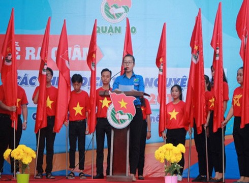 Bà Nguyễn Ngọc Bảo Quyên - Bí thư Quận Đoàn quận 10, Thành phố Hồ Chí Minh (ảnh: giaoducthoidai.vn)