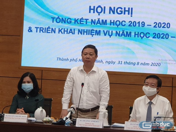 Phó Chủ tịch Ủy ban nhân dân Thành phố Hồ Chí Minh - ông Dương Anh Đức (ảnh: P.L)