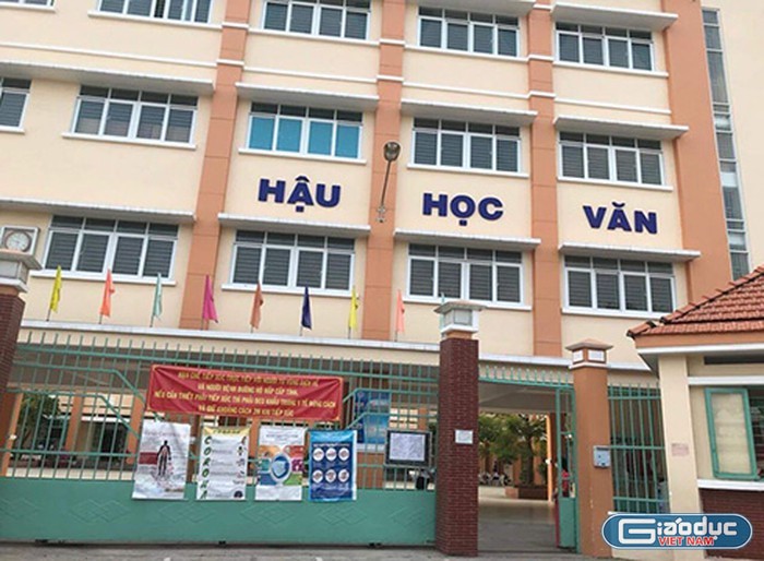 Trường trung học cơ sở Hồ Văn Long, quận Bình Tân, Thành phố Hồ Chí Minh (Ảnh: CTV)