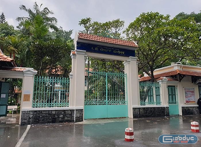 Trường trung học phổ thông Lê Quý Đôn, quận 3, Thành phố Hồ Chí Minh (ảnh: CTV)