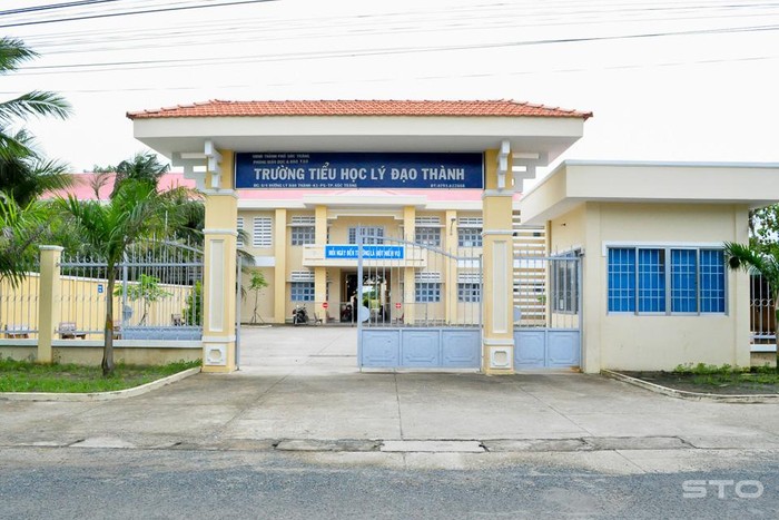 Trường tiểu học Lý Đạo Thành, thành phố Sóc Trăng, tỉnh Sóc Trăng (ảnh báo Sóc Trăng)