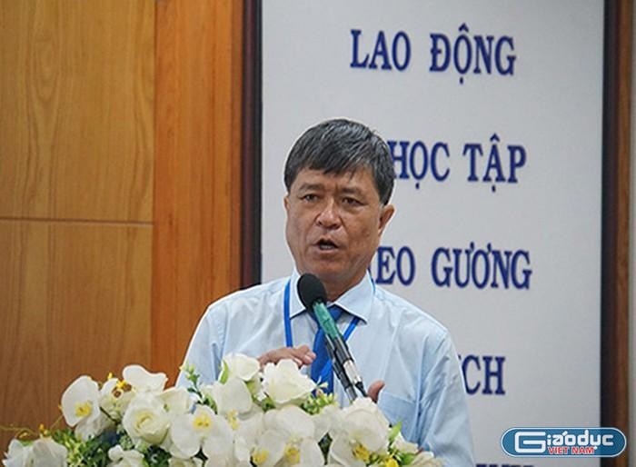 Ông Nguyễn Văn Hiếu - Phó Giám đốc phụ trách Sở Giáo dục và Đào tạo Thành phố Hồ Chí Minh (ảnh: P.L)