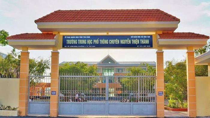 Trường trung học phổ thông chuyên Nguyễn Thiện Thành, Trà Vinh (ảnh minh họa: website trường)