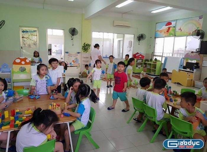 Các trường mầm non tại Thành phố Hồ Chí Minh được giữ trẻ trong hè (ảnh minh họa: P.L)