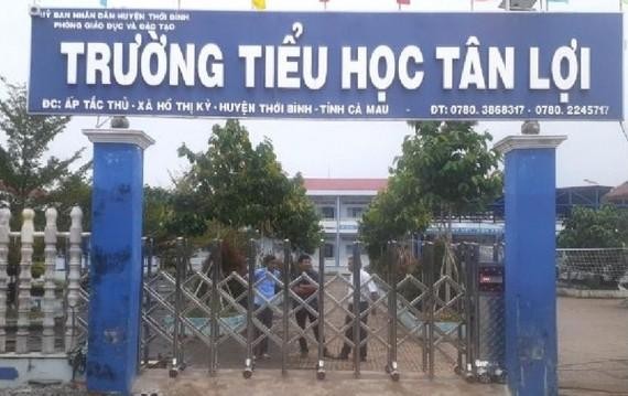 Trường tiểu học Tân Lợi, huyện Thới Bình, tỉnh Cà Mau (ảnh minh họa: Báo Sài Gòn Giải Phóng)