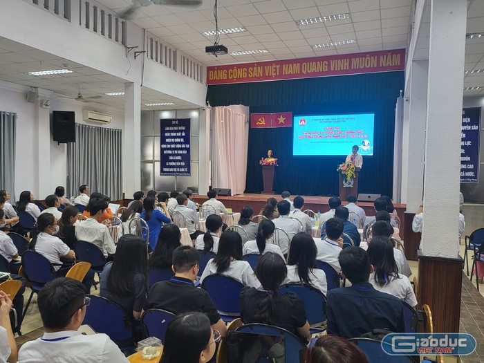 Khai mạc vòng chung khảo Cuộc thi Khoa học Kỹ thuật Thành phố Hồ Chí Minh vào sáng ngày 4/2 (ảnh: P.L0