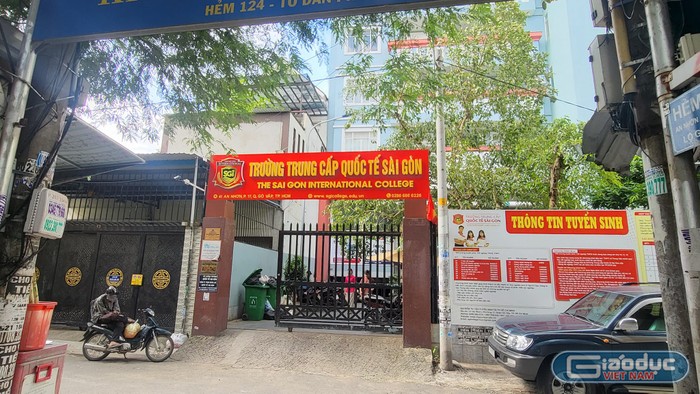 Trường trung cấp Quốc tế Sài Gòn (ảnh minh họa: V.D)