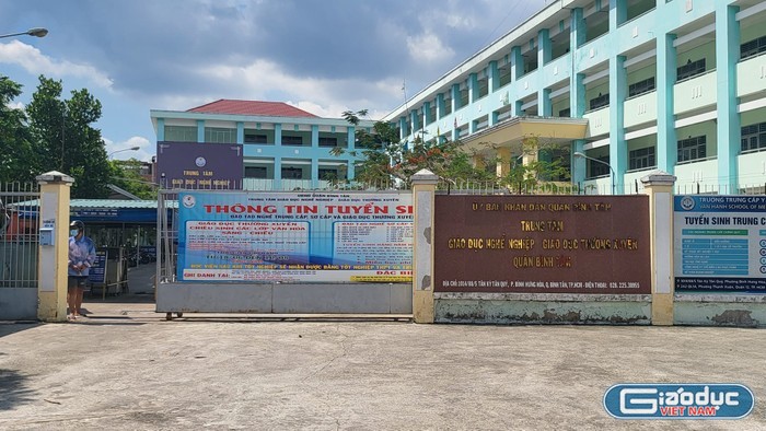 Trung tâm Giáo dục nghề nghiệp - Giáo dục thường xuyên Quận Bình Tân (ảnh minh họa: V.D)