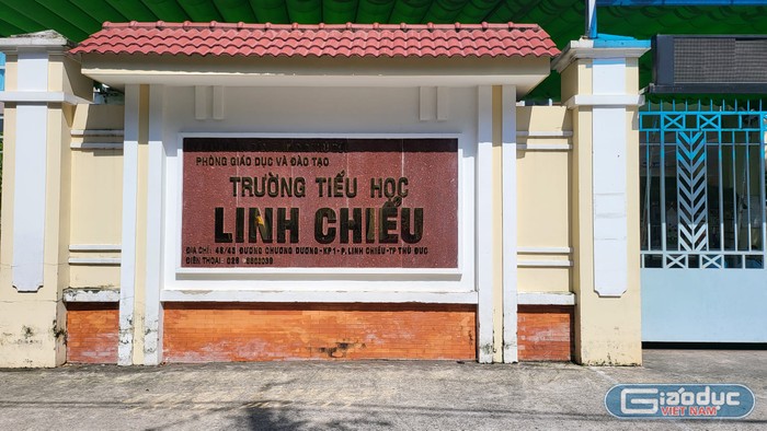 Trường tiểu học Linh Chiểu, Thành phố Thủ Đức (ảnh minh họa: V.D)