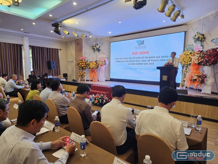 Toàn cảnh hội nghị được tổ chức ở Thành phố Hồ Chí Minh hôm 24/11 (ảnh: V.D)
