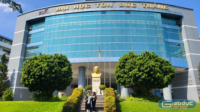 Trường Đại học Tôn Đức Thắng, cơ sở chính tại Quận 7, Thành phố Hồ Chí Minh (ảnh minh họa: V.D)