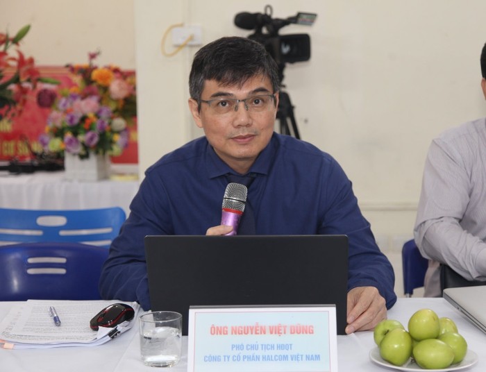 Ông Nguyễn Việt Dũng - Phó chủ tịch HĐQT Công ty Cổ phần Halcom Việt Nam.