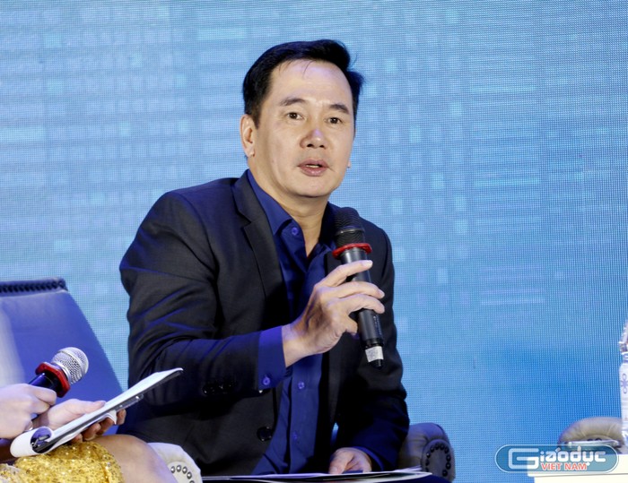 Ông Nguyễn Trung Vũ - Chủ tịch Hội đồng quản trị Cen Land chia sẻ tại tọa đàm.