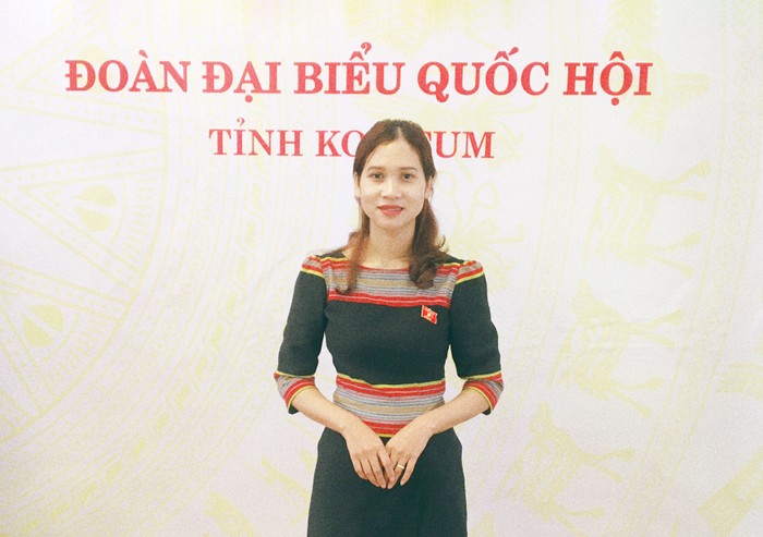 Đại biểu Quốc hội Nàng Xô Vi (đoàn Kon Tum). Ảnh: NVCC.