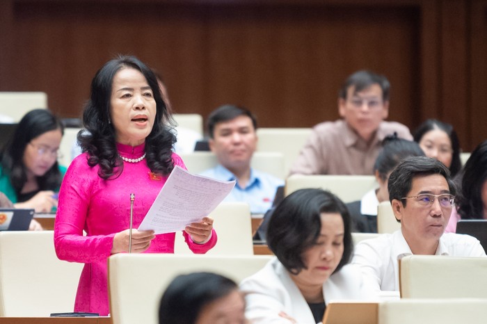 Đại biểu Quốc hội Nguyễn Thị Kim Thúy - Đoàn đại biểu Quốc hội thành phố Đà Nẵng. Ảnh: quochoi.vn.