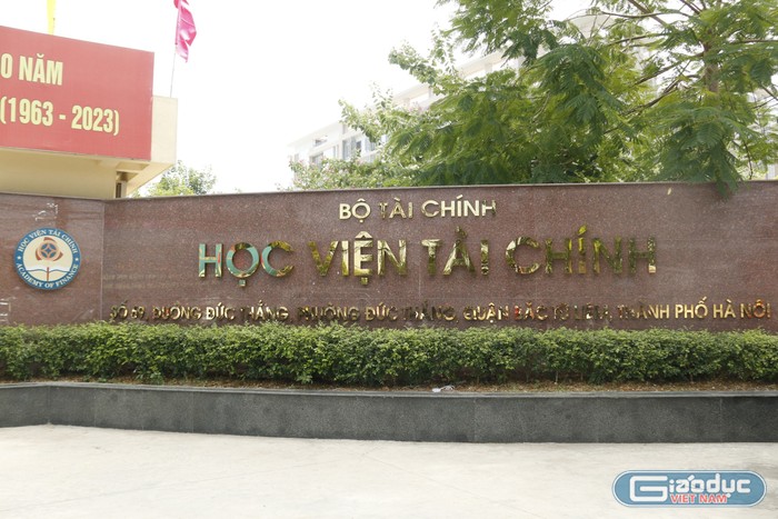 Học viện Tài chính. Ảnh: Ngân Chi.