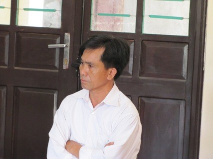 Thái Văn Bá tại phiên toà phúc thẩm