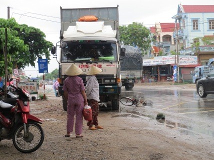 Hiện trường vụ tai nạn