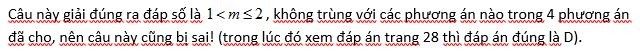 Thầy Võ Trọng Trí chỉ ra vấn đề trong câu 7 trang 20 trong cuốn sách Trắc nghiệm Toán 12.