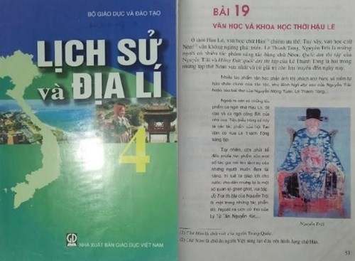 Cho học sinh Tiểu học học Sử như thế là quá nặng ảnh 1