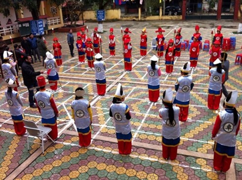 Đánh cờ người. (Ảnh mang tính minh họa, nguồn: VOV)