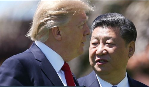 Tổng thống Mỹ Donald Trump và Chủ tịch Trung Quốc Tập Cận Bình. (Ảnh: The Huffington Post)